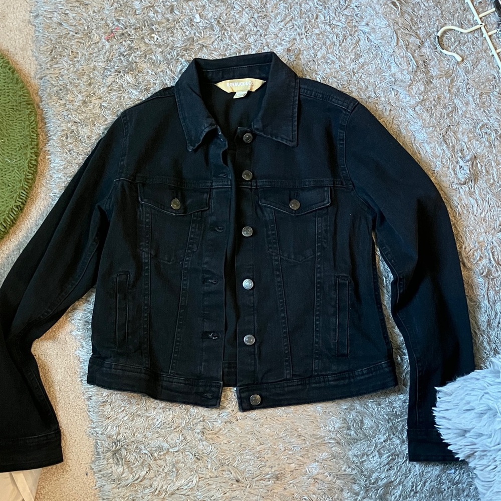 Women's Black Jean Jacket
